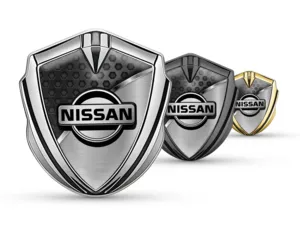 Nissan 3d Emblema Insignia Diseño Mínimo Universal 3D